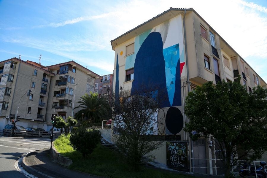 Fotos: Arte urbano en las fachadas de Altza