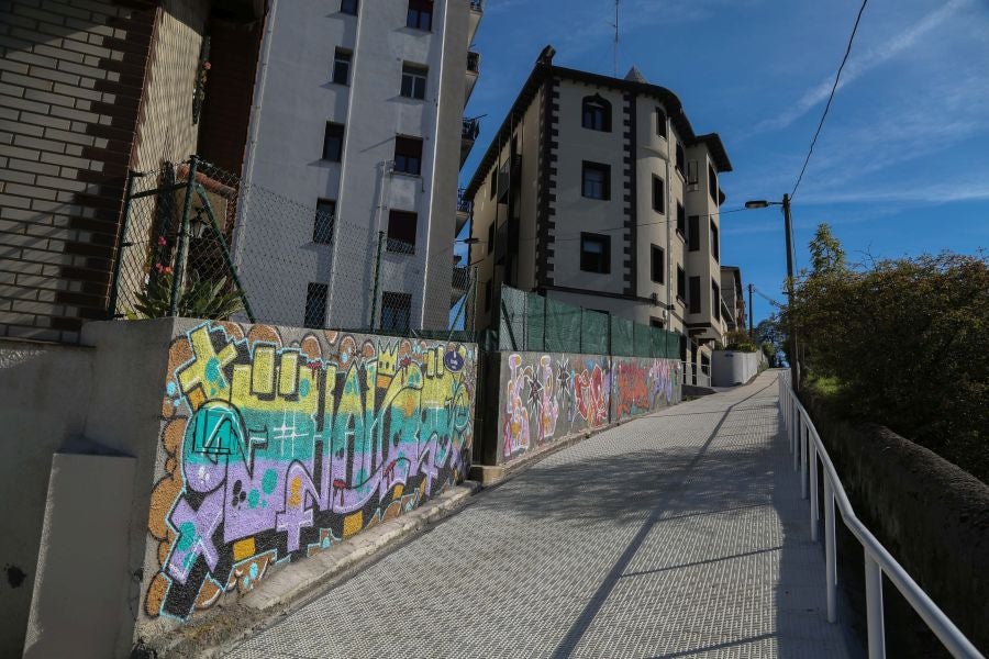 Fotos: Arte urbano en las fachadas de Altza