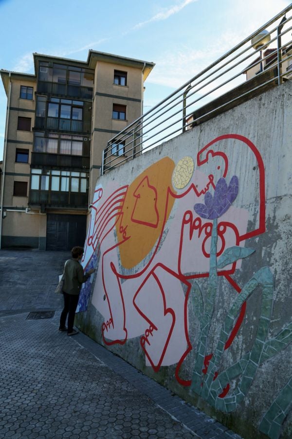 Fotos: Arte urbano en las fachadas de Altza