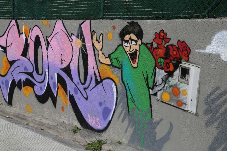 Fotos: Arte urbano en las fachadas de Altza