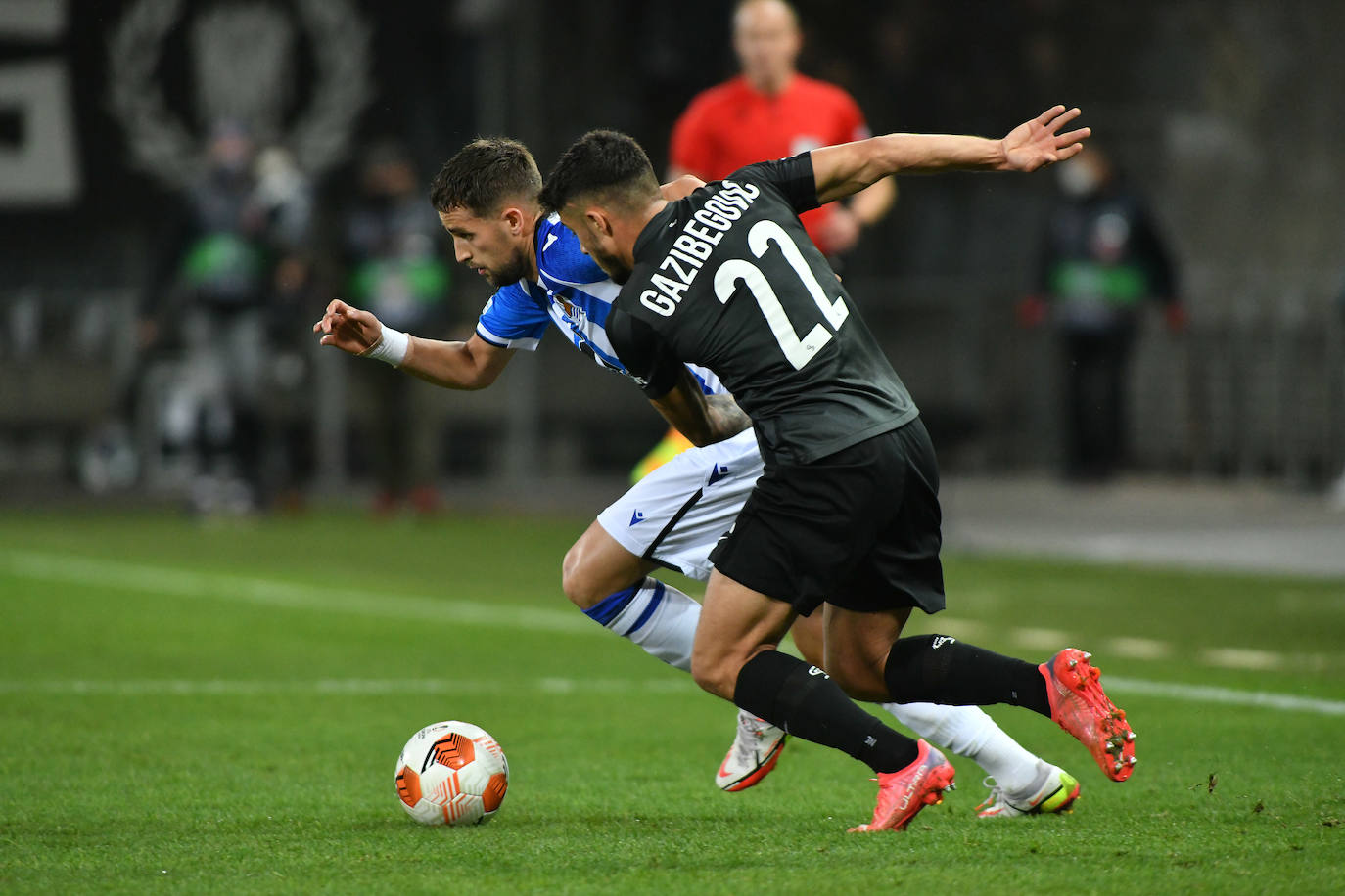 Fotos: Las mejores imágenes del partido entre el Sturm Graz y la Real Sociedad