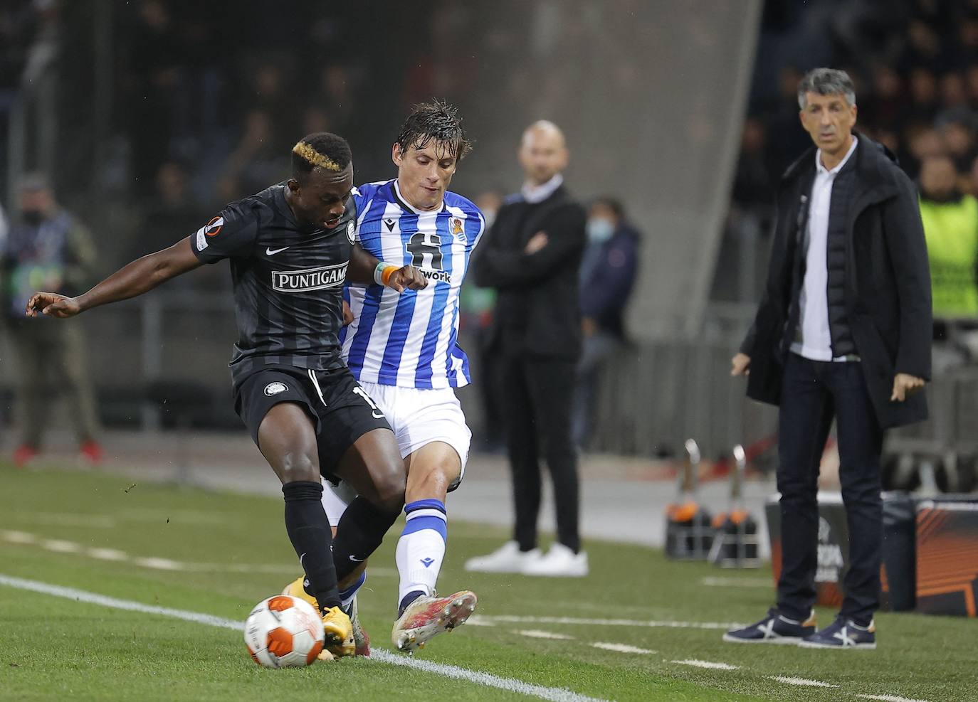 Fotos: Las mejores imágenes del partido entre el Sturm Graz y la Real Sociedad