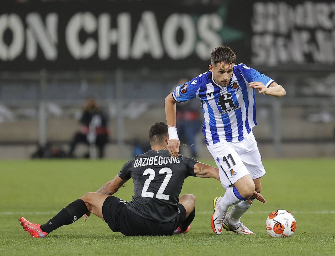 Fotos: Las mejores imágenes del partido entre el Sturm Graz y la Real Sociedad