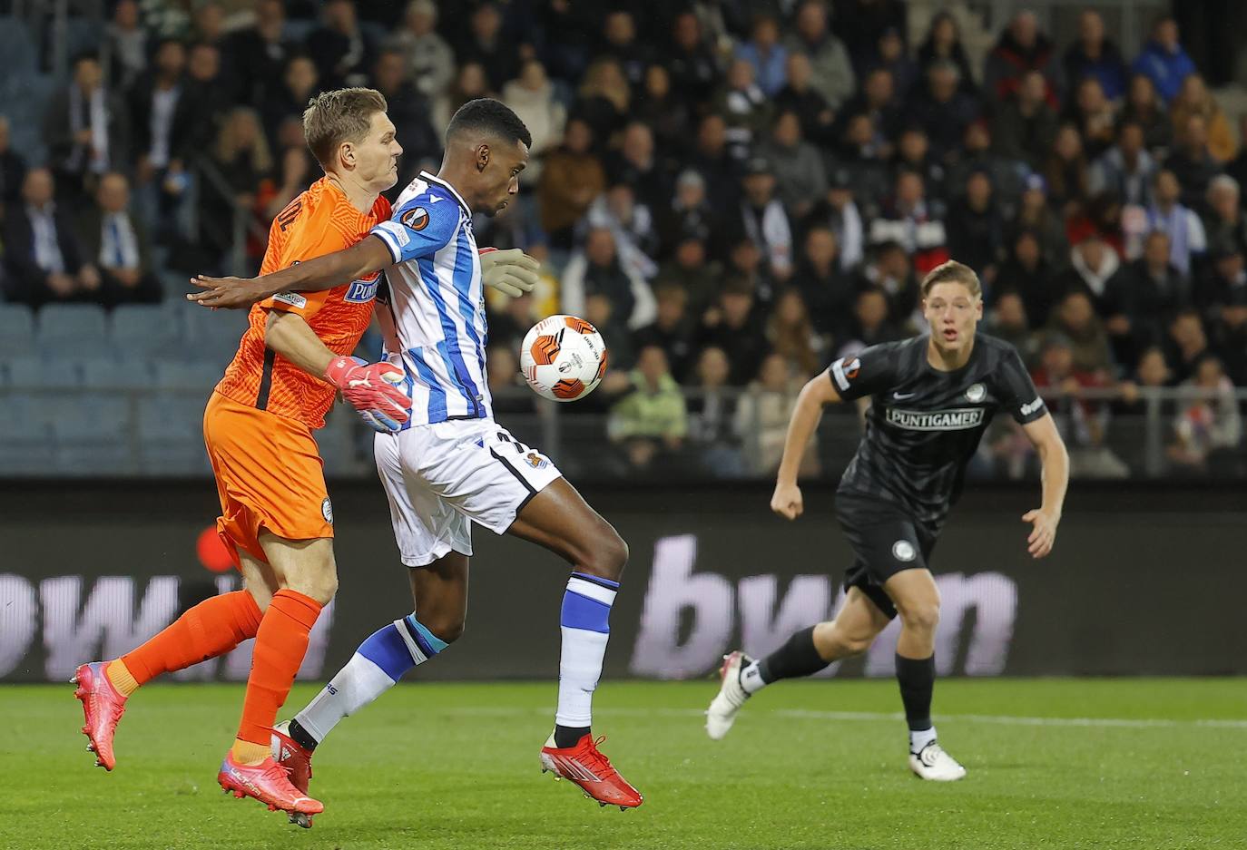 Fotos: Las mejores imágenes del partido entre el Sturm Graz y la Real Sociedad