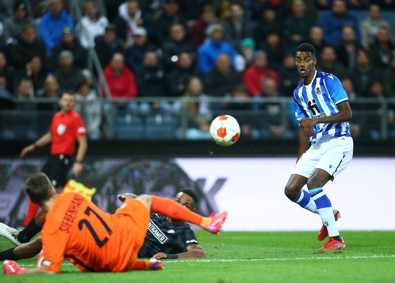 Fotos: Las mejores imágenes del partido entre el Sturm Graz y la Real Sociedad