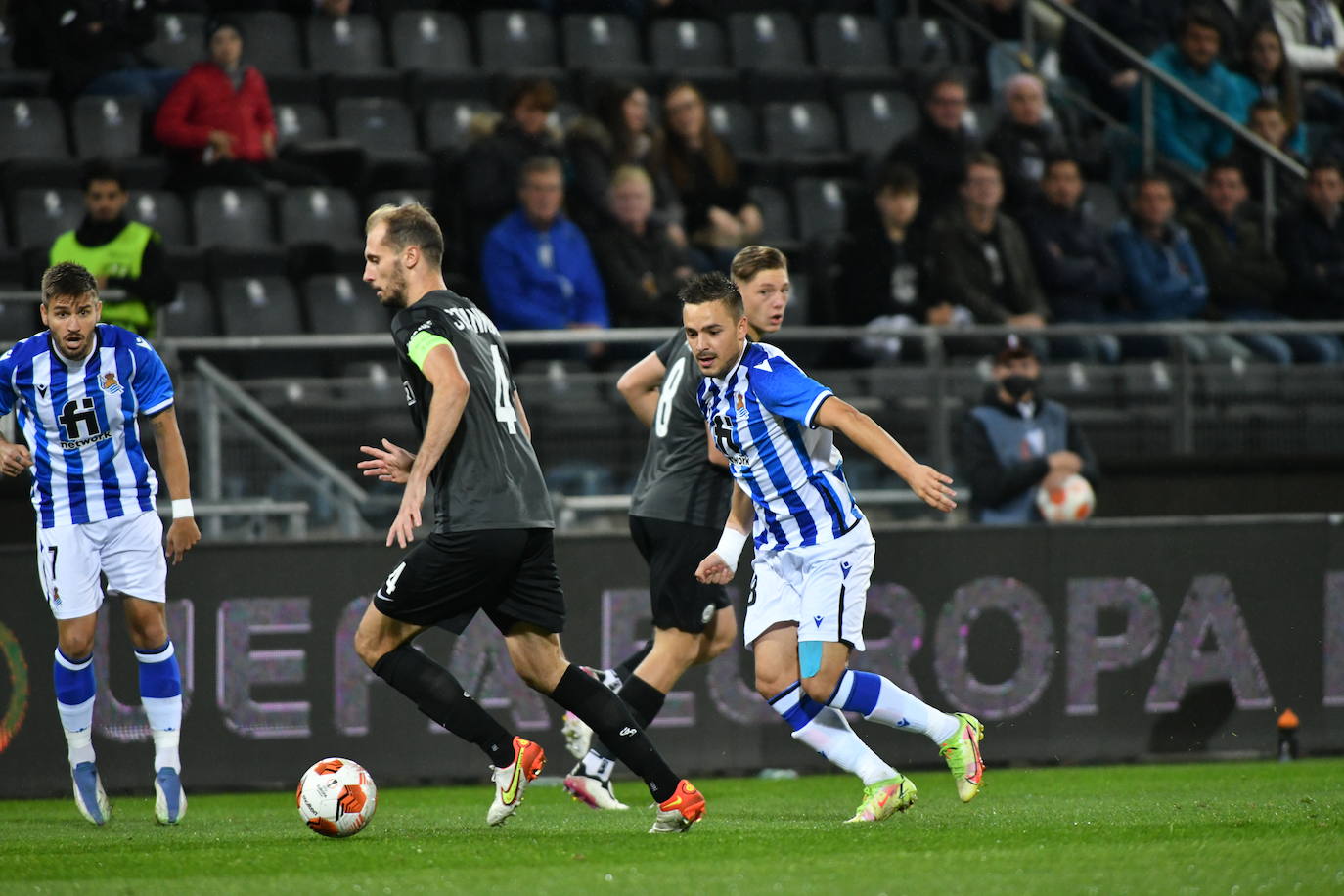 Fotos: Las mejores imágenes del partido entre el Sturm Graz y la Real Sociedad