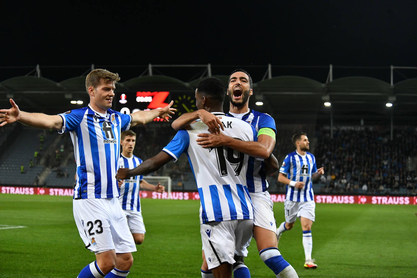 Fotos: Las mejores imágenes del partido entre el Sturm Graz y la Real Sociedad