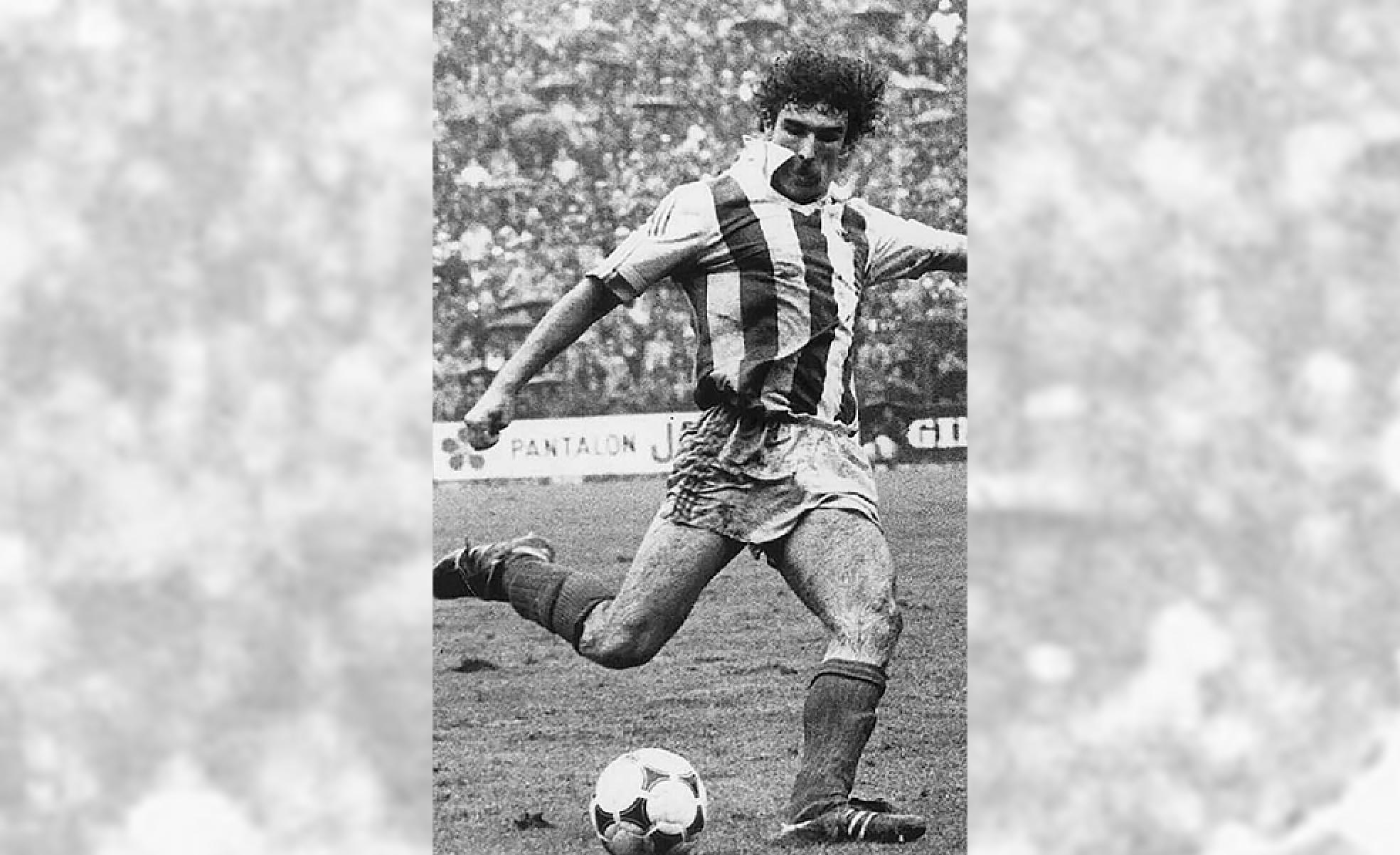 Inolvidable. Zamora fue el autor del gol más importante de la historia de la Real, el que marcó en El Molinón para lograr la primera Liga.