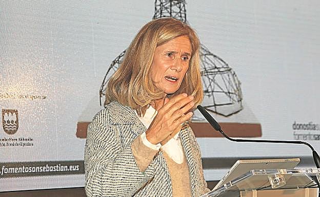 Cristina Garmendia valoró el esfuerzo de Donostia en innovación.