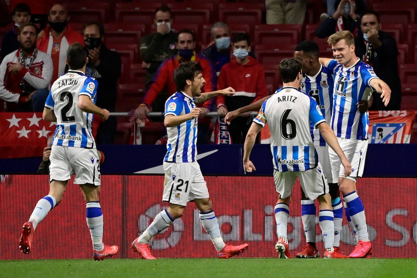 Fotos del Atlético de Madrid 2 - Real Sociedad 2