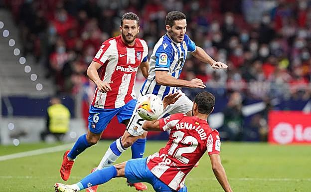 El 1x1 de los jugadores de la Real ante el Atlético