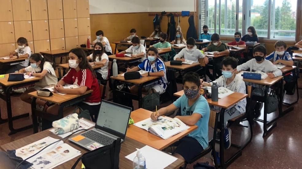 Los alumnos de Axular Lizeoa