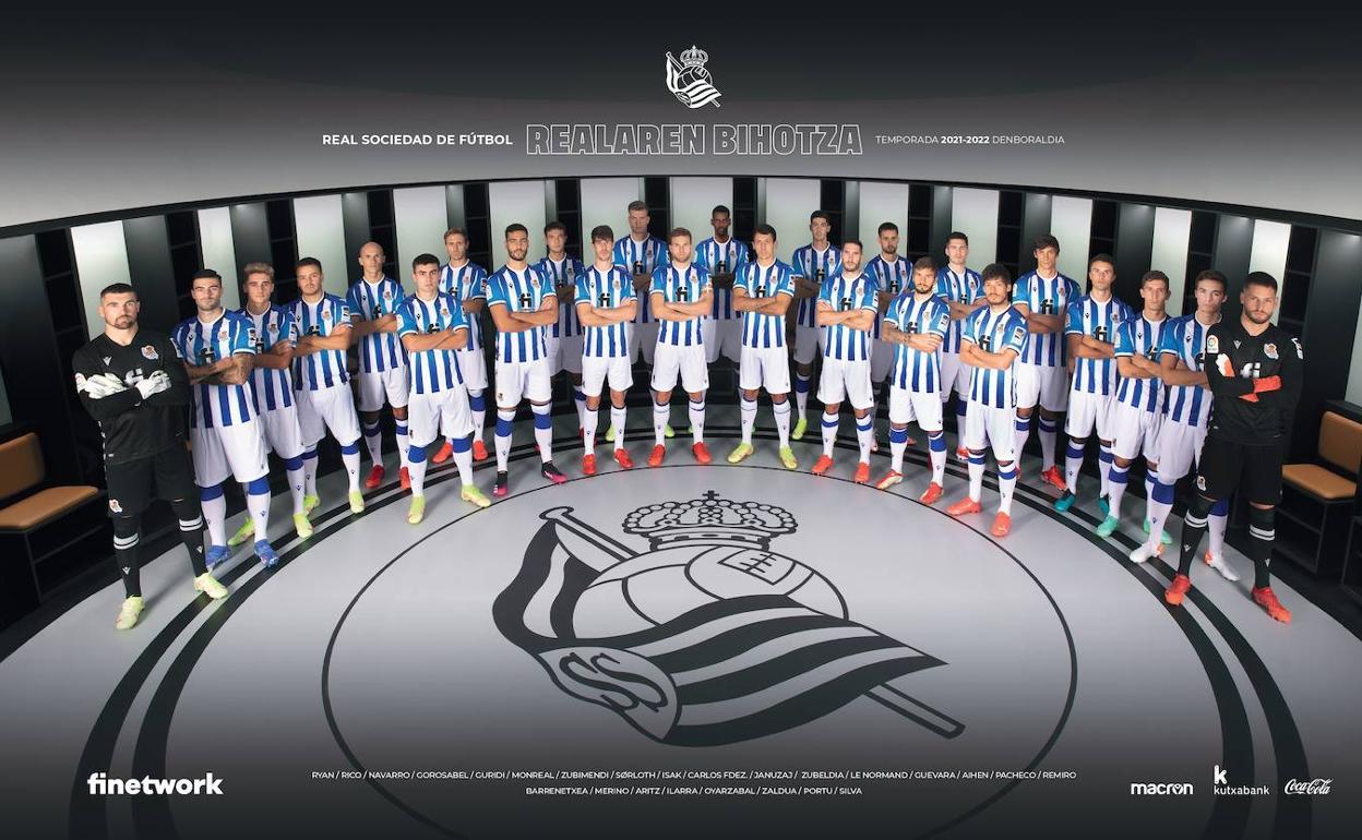 Plantilla de la Real Sociedad 2021-2022