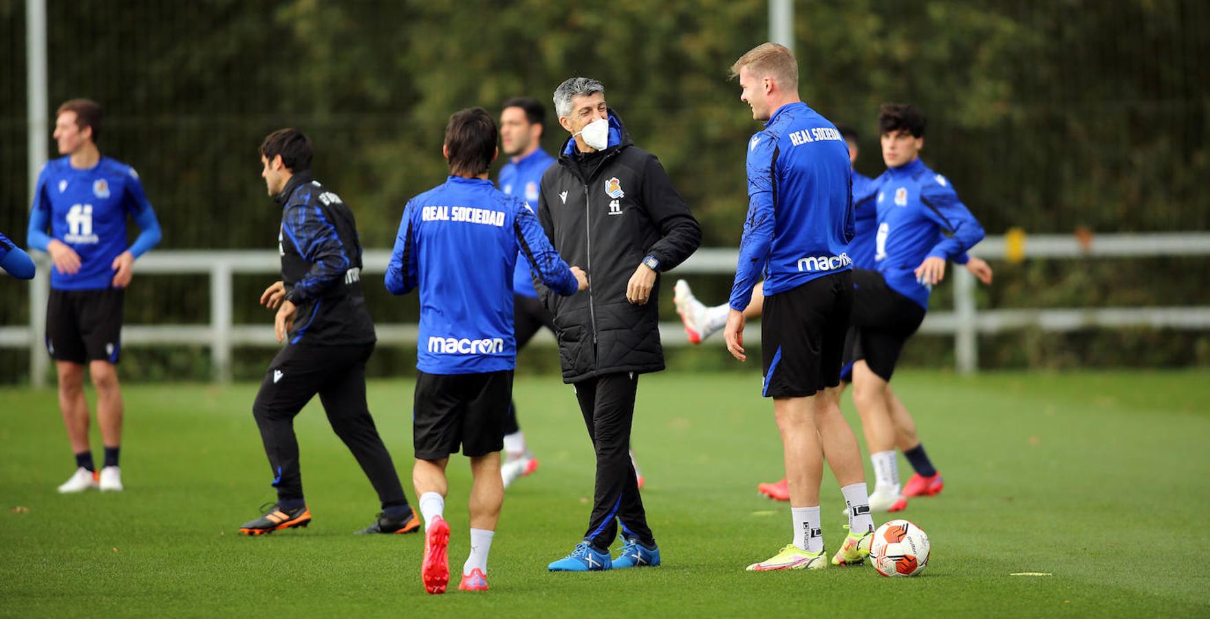 Fotos: La Real ya prepara el choque europeo contra el Sturm Graz