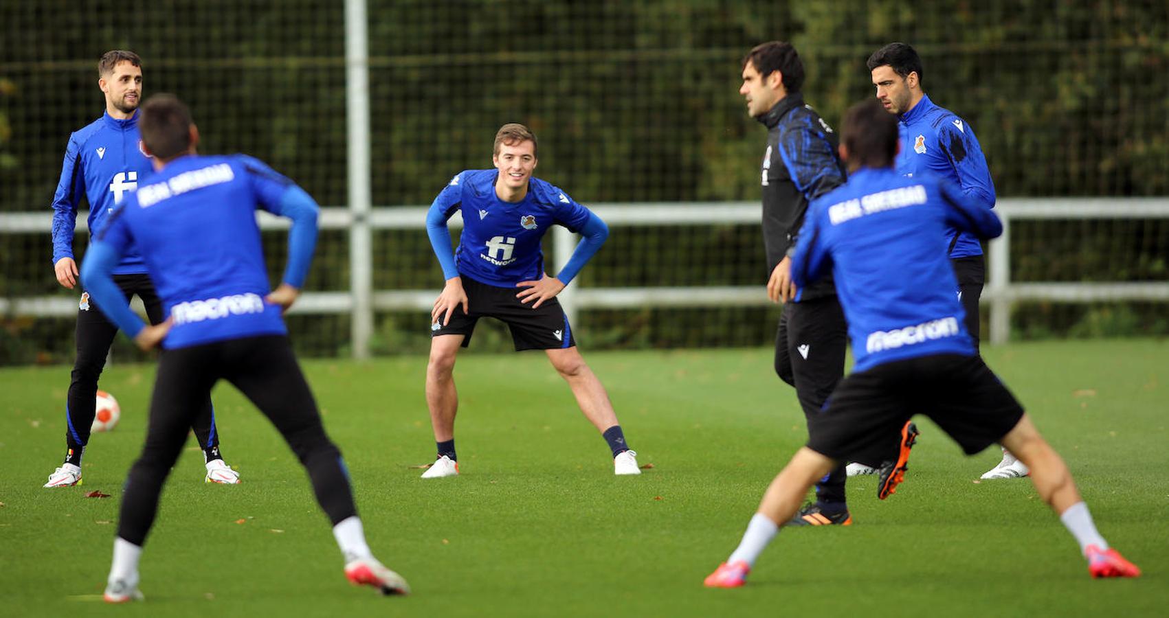 Fotos: La Real ya prepara el choque europeo contra el Sturm Graz