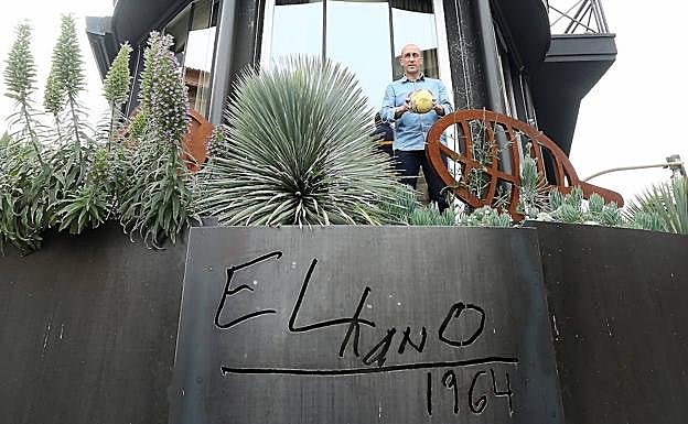 Local de Elkano, desde el exterior.