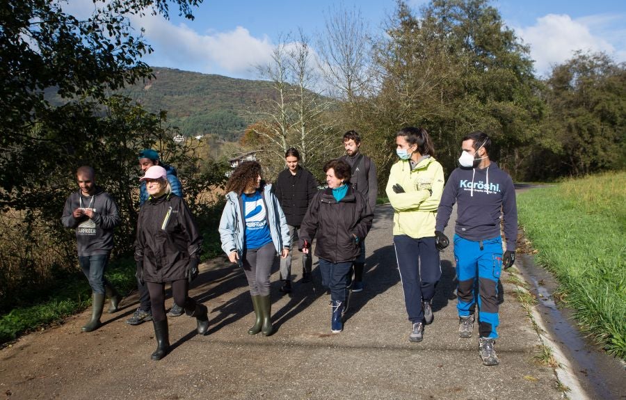 Fotos: Recogida de basura marina en Jaizubia