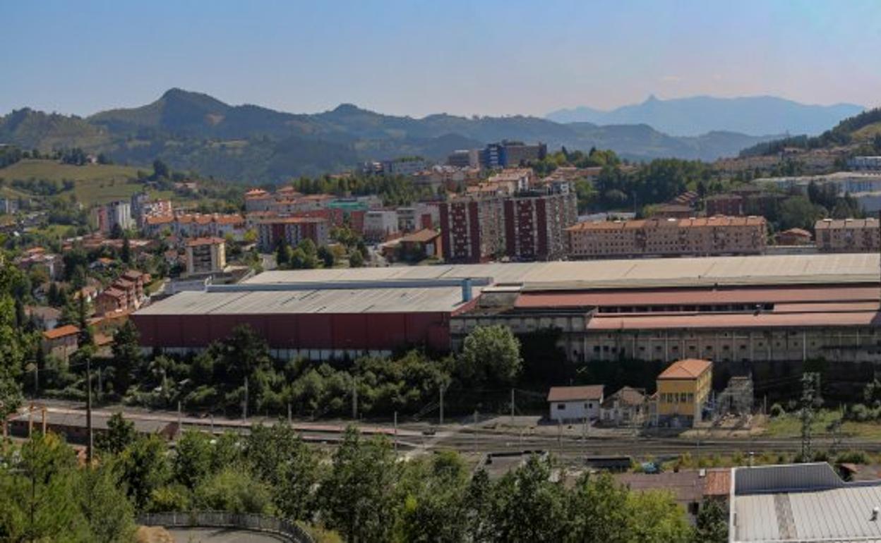 Imagen de las instalaciones de Arcelor Mittal, en Zumarraga, donde se prevé la planta de reciclaje de plásticos. 