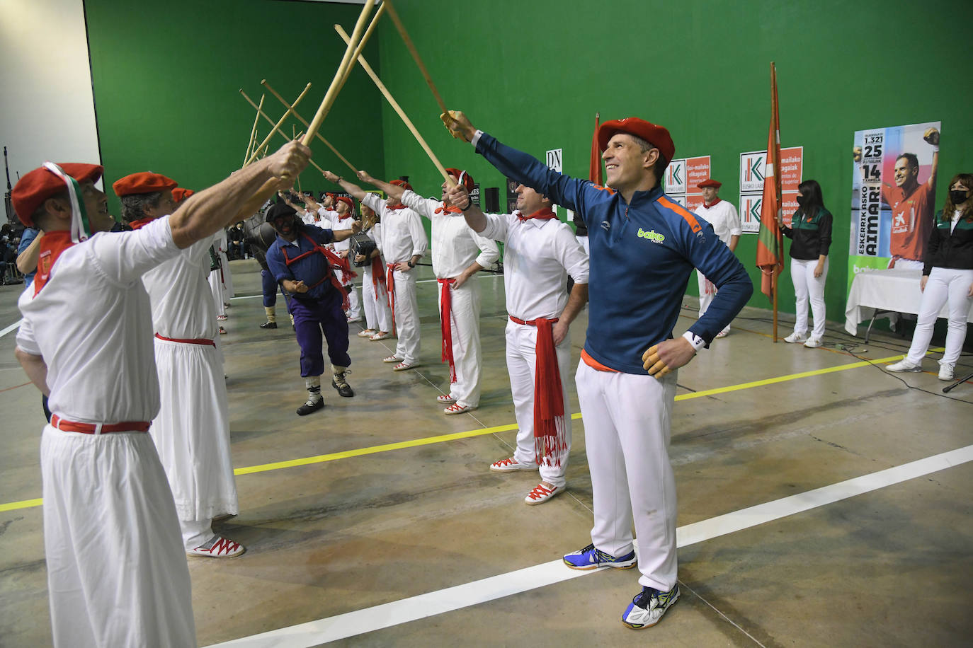 Fotos: Aimar Olaizola se despide de la pelota en Goizueta