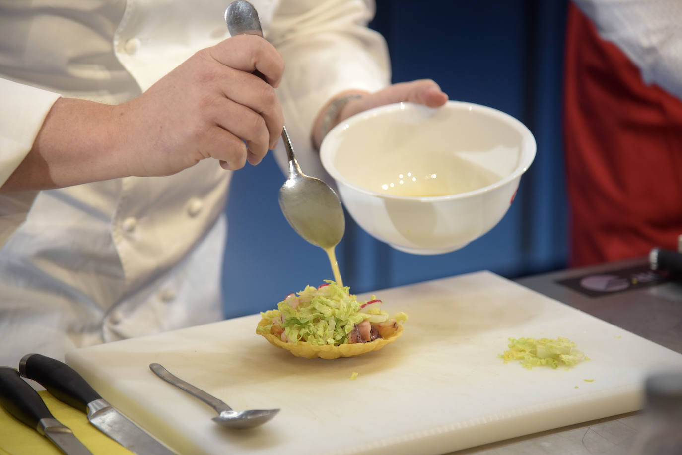 Fotos: Aficionados y chefs abren Gastronomika