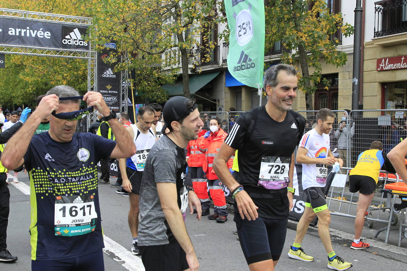 Fotos: Fotos de la Behobia San Sebastián 2021 en la llegada del Boulevard