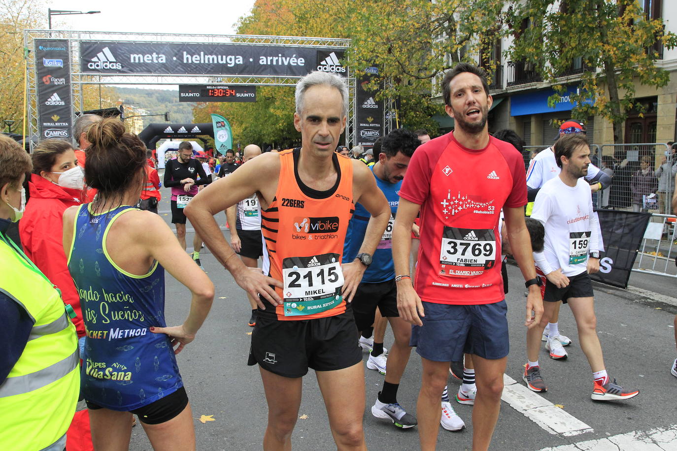 Fotos: Fotos de la Behobia San Sebastián 2021 en la llegada del Boulevard
