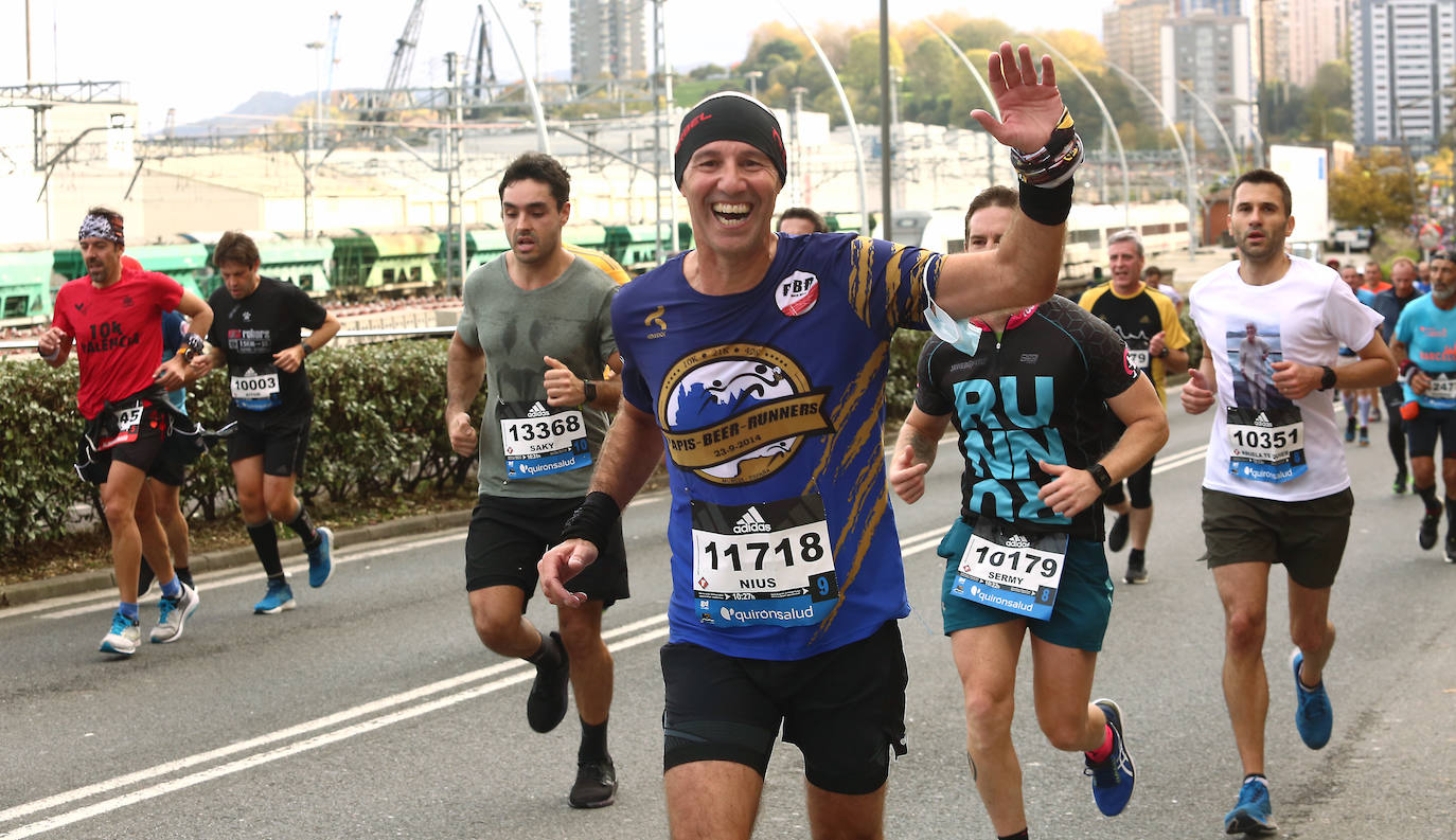 Fotos: Fotos de la Behobia San Sebastián 2021 entre Pasaia y Herrera