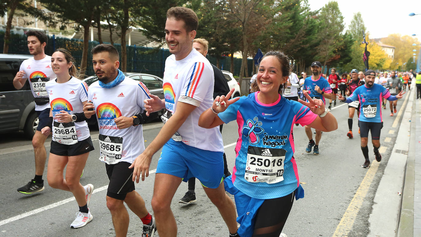 Fotos de la Behobia San Sebastián 2021 en Errenteria