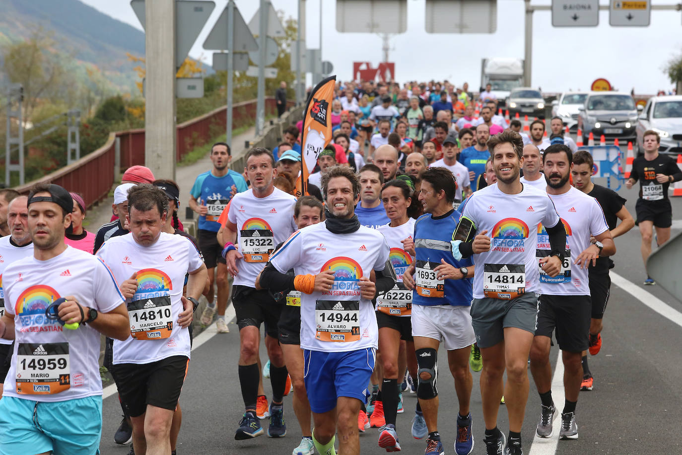 Fotos de la Behobia San Sebastián 2021 en Errenteria