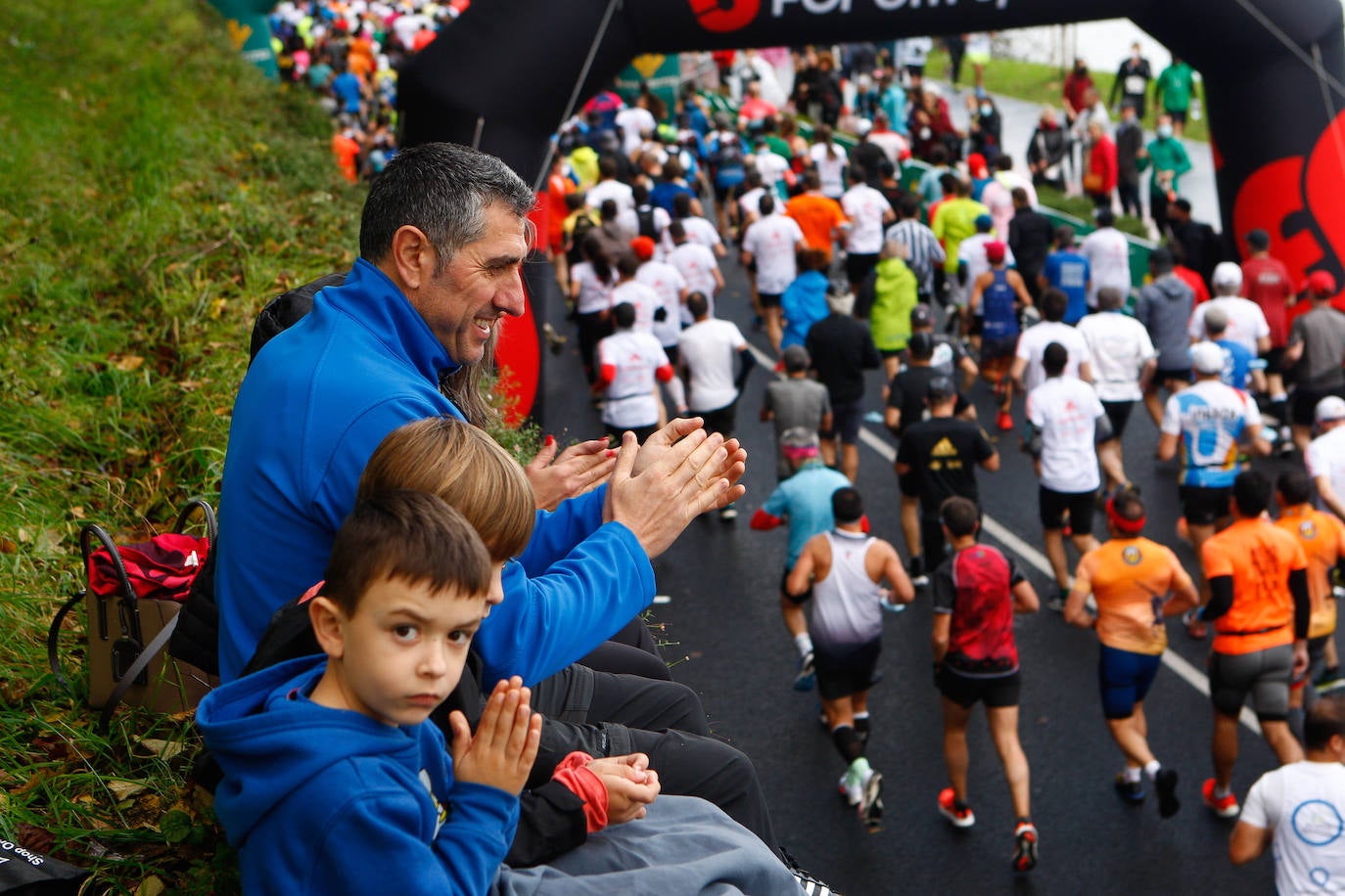 Salida de la Behobia - San Sebastián 2021