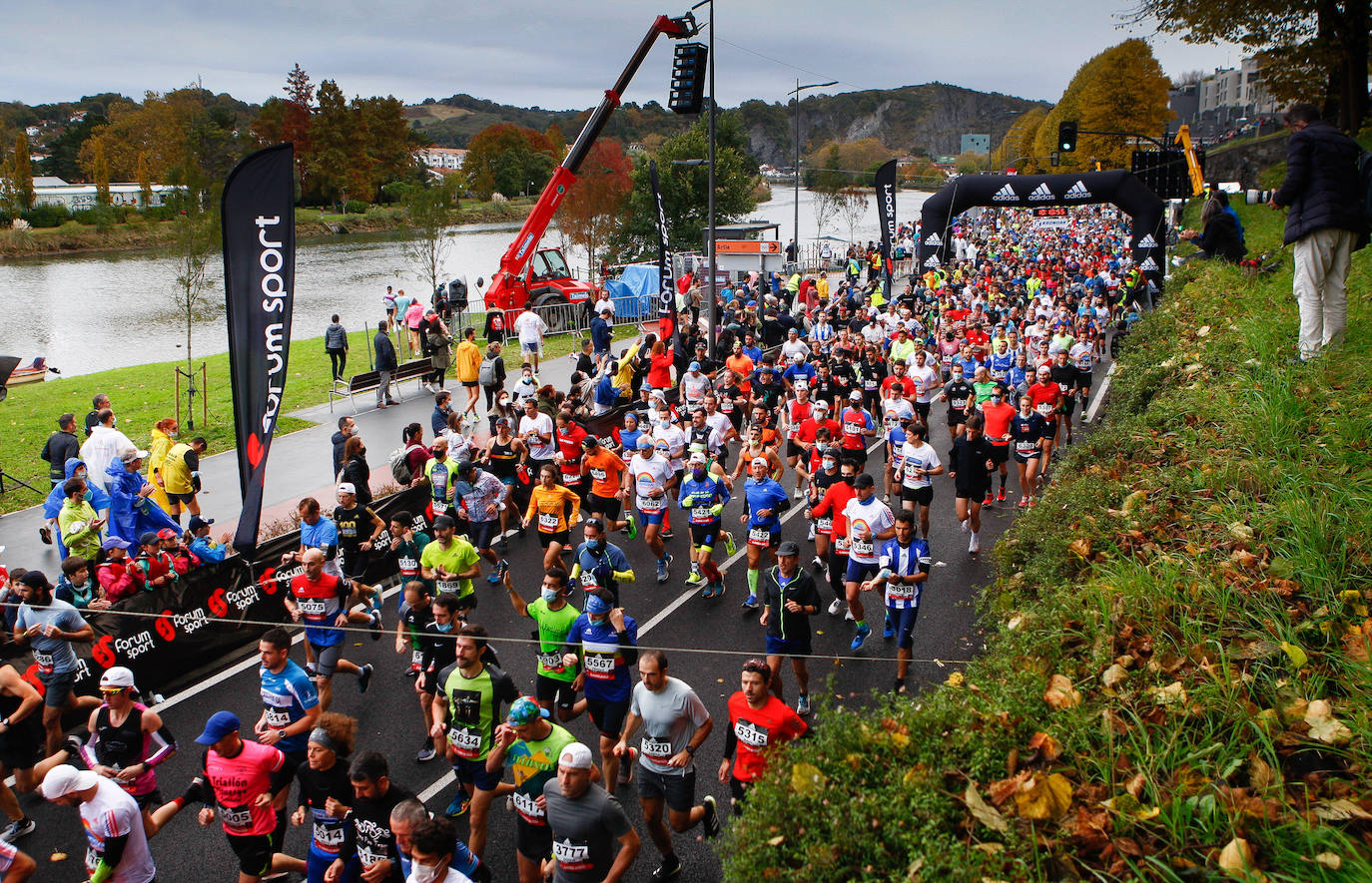 Salida de la Behobia - San Sebastián 2021