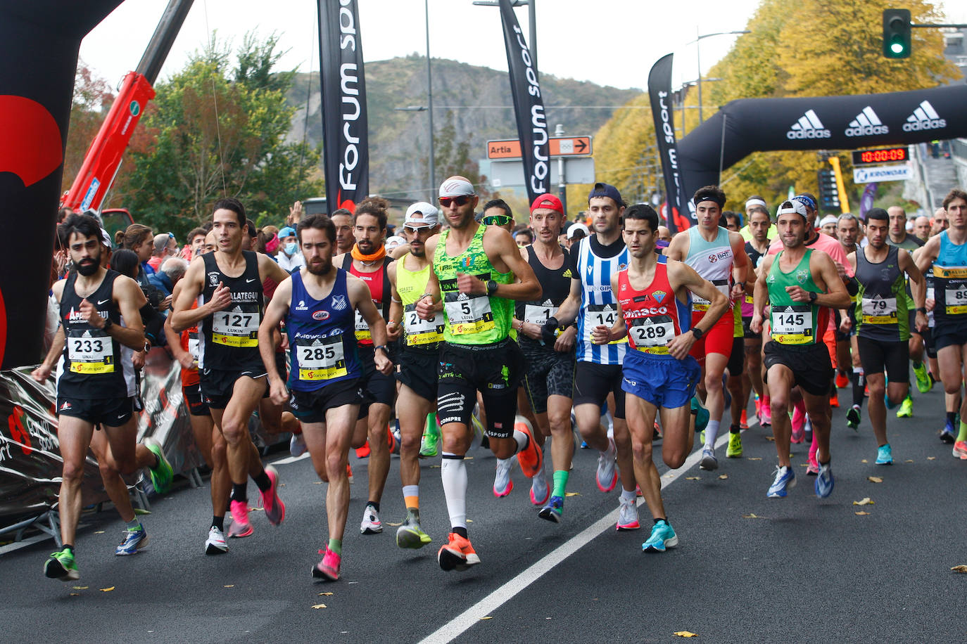 Salida de la Behobia - San Sebastián 2021