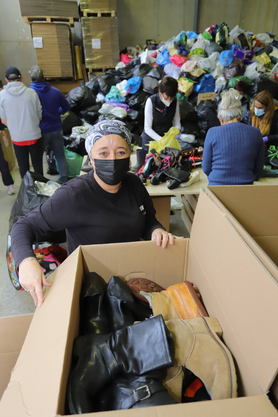 Fotos: Zapatos para 100.000 refugiados