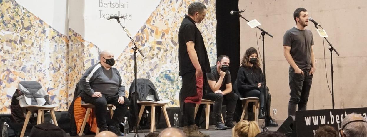 Un momento de la cita de Leitza. 