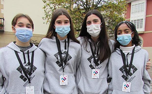 Alumnas de Laskorain idean una cooperativa para agricultores y consumidores en la zona de Tolosaldea. 