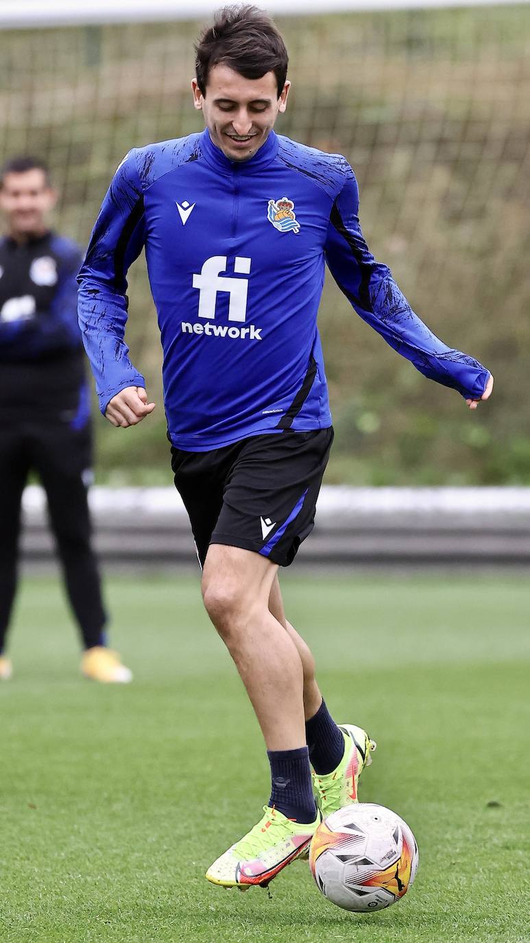 Fotos: Las mejores imágenes del entrenamiento de la Real Sociedad