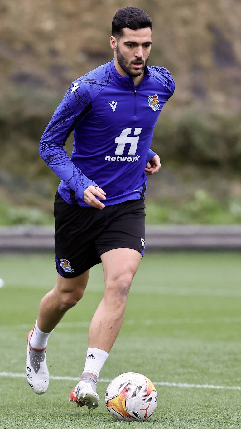 Fotos: Las mejores imágenes del entrenamiento de la Real Sociedad