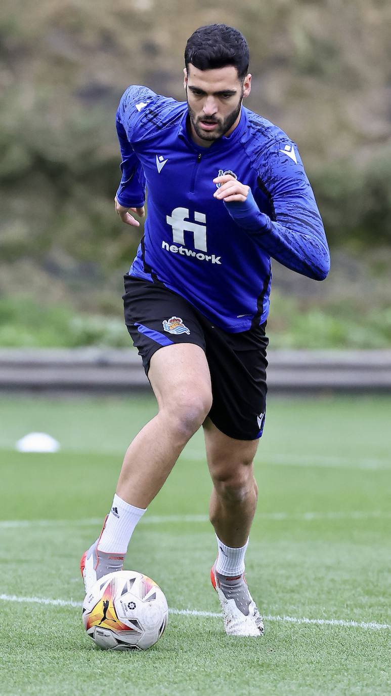 Fotos: Las mejores imágenes del entrenamiento de la Real Sociedad