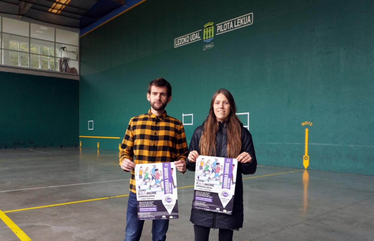 Jon Amiama Jauregi y Maialen Pikabea Huete. 