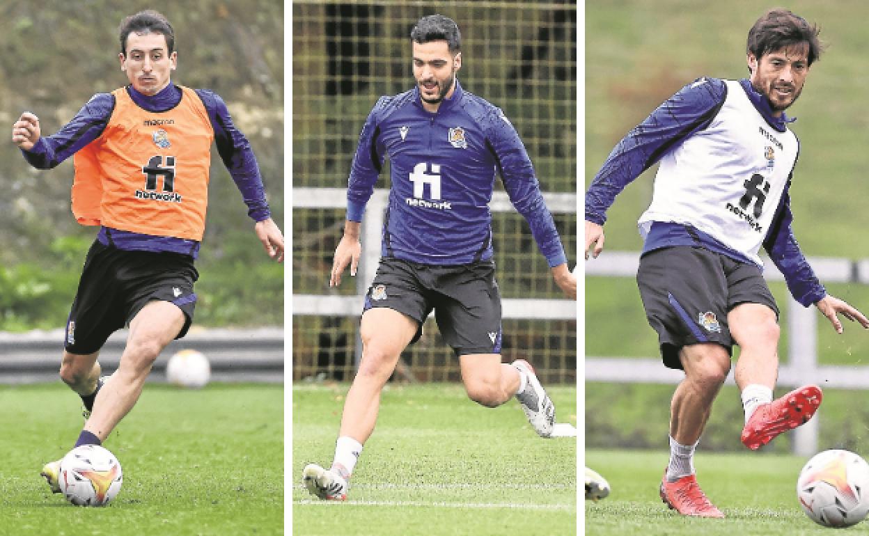 Oyarzabal, Merino y Silva solo han jugado juntos el 30% de los partidos el último año y medio