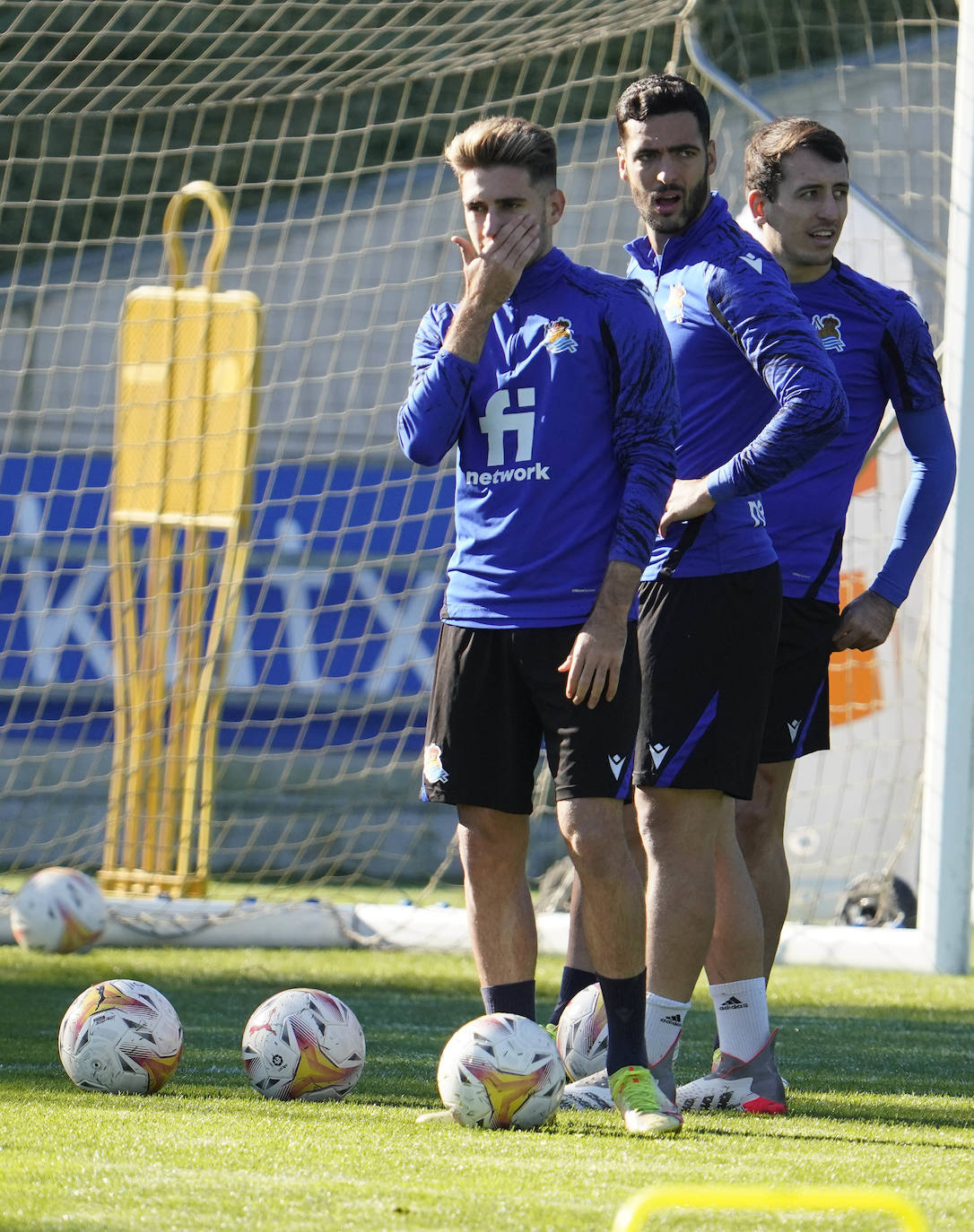 Fotos: Las mejores imágenes del entrenamiento de la Real Sociedad