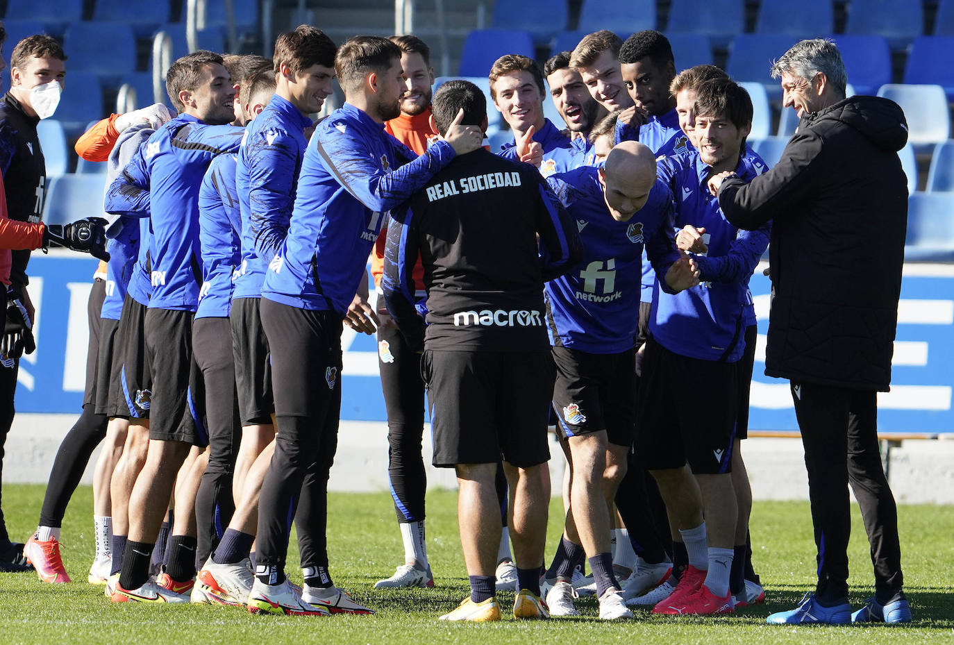 Fotos: Las mejores imágenes del entrenamiento de la Real Sociedad