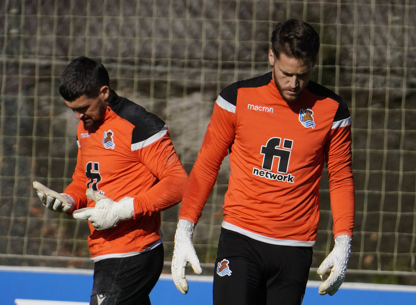 Fotos: Las mejores imágenes del entrenamiento de la Real Sociedad
