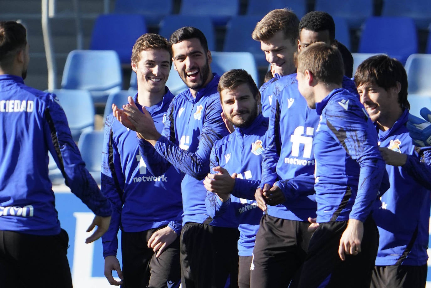 Fotos: Las mejores imágenes del entrenamiento de la Real Sociedad