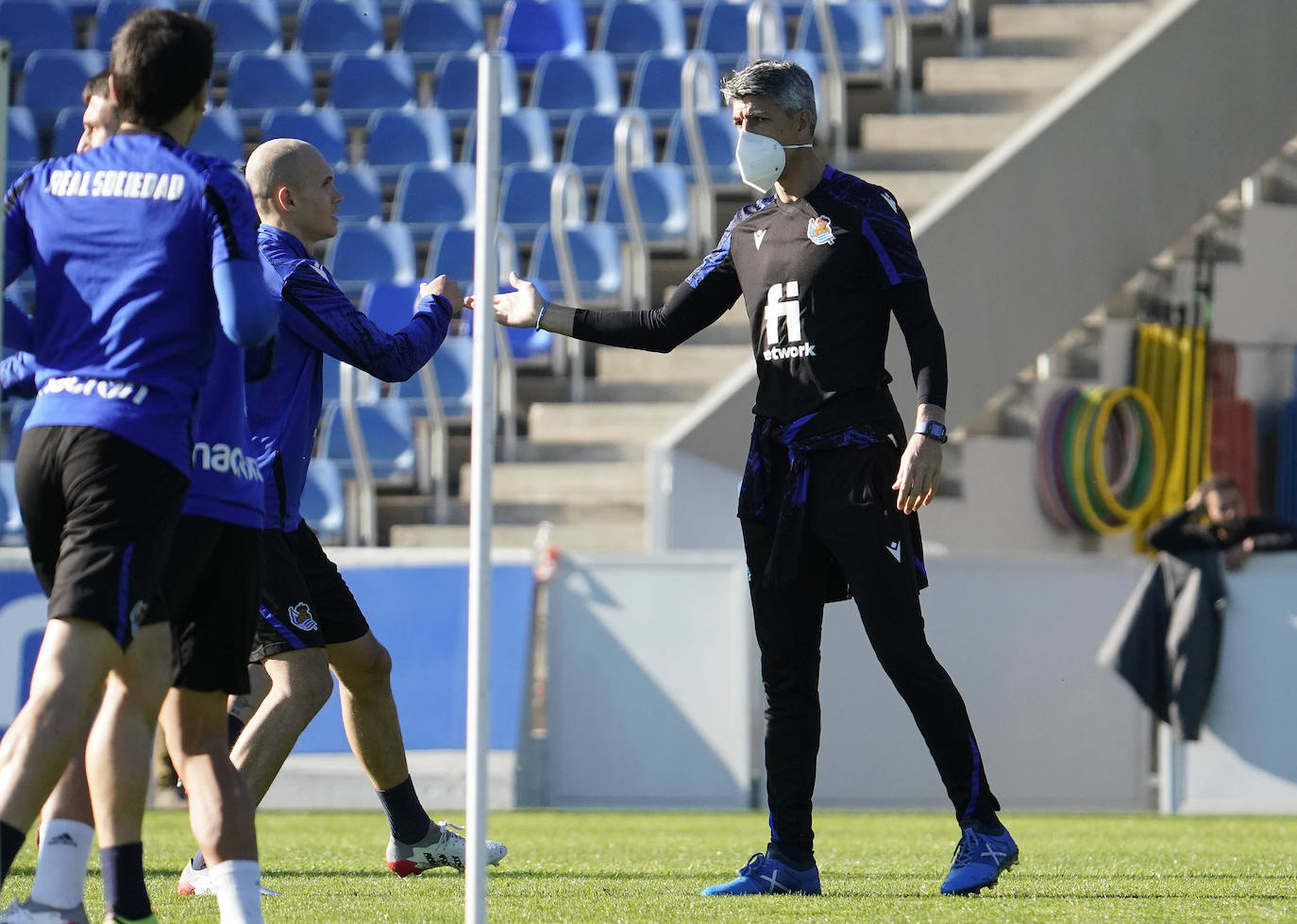 Fotos: Las mejores imágenes del entrenamiento de la Real Sociedad