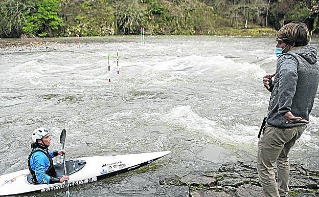 «Mi sueño no es solo ir a París, sino además hacerlo entrenando en el canal de Usurbil»