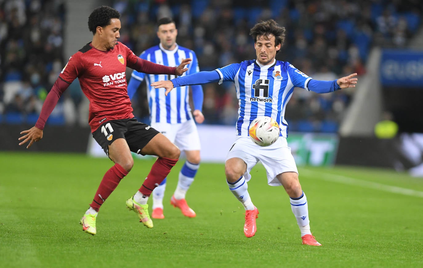 Fotos: Las mejores imágenes del Real Sociedad-Valencia