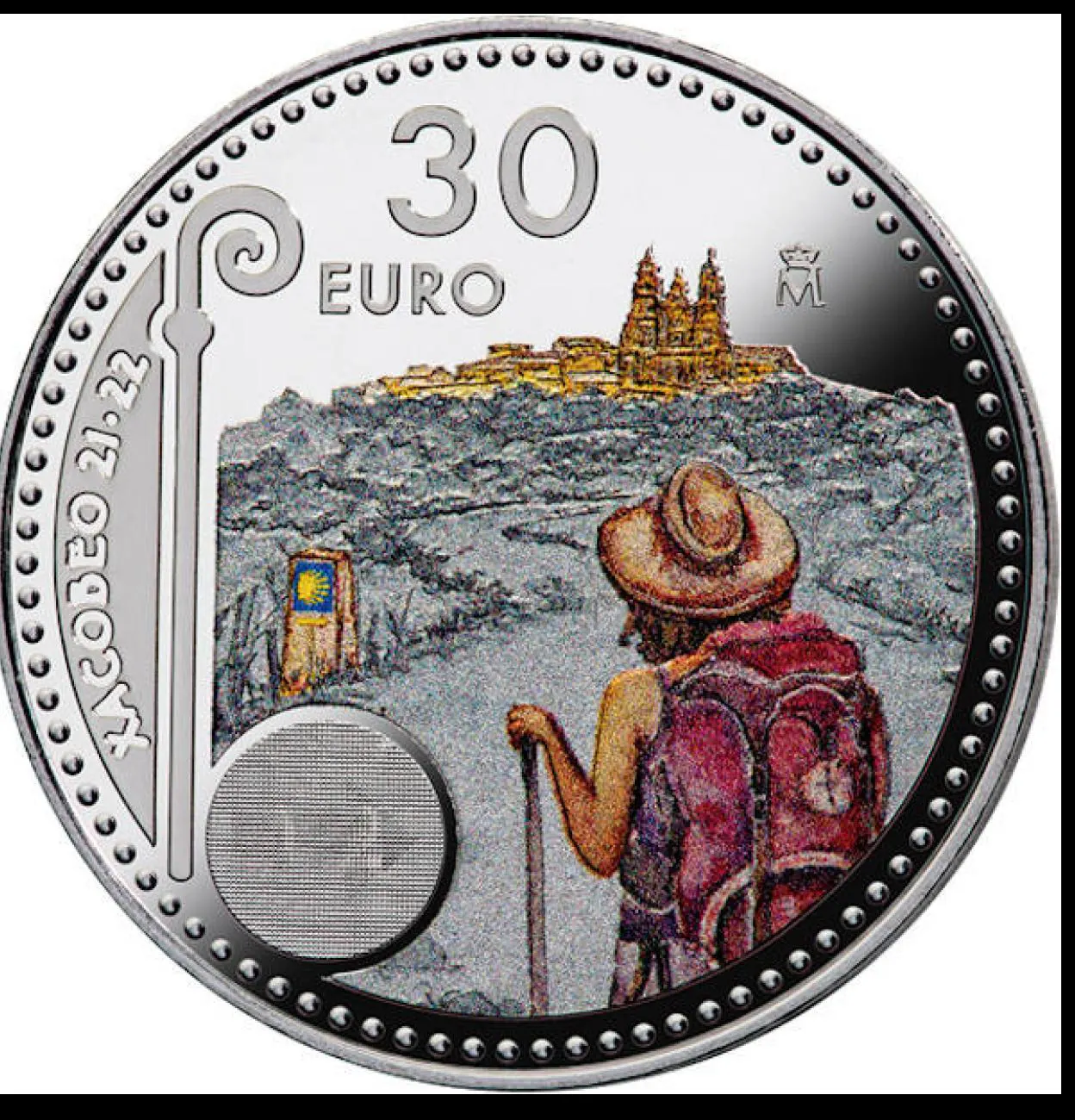 Así es la nueva moneda de plata de 10 euros 