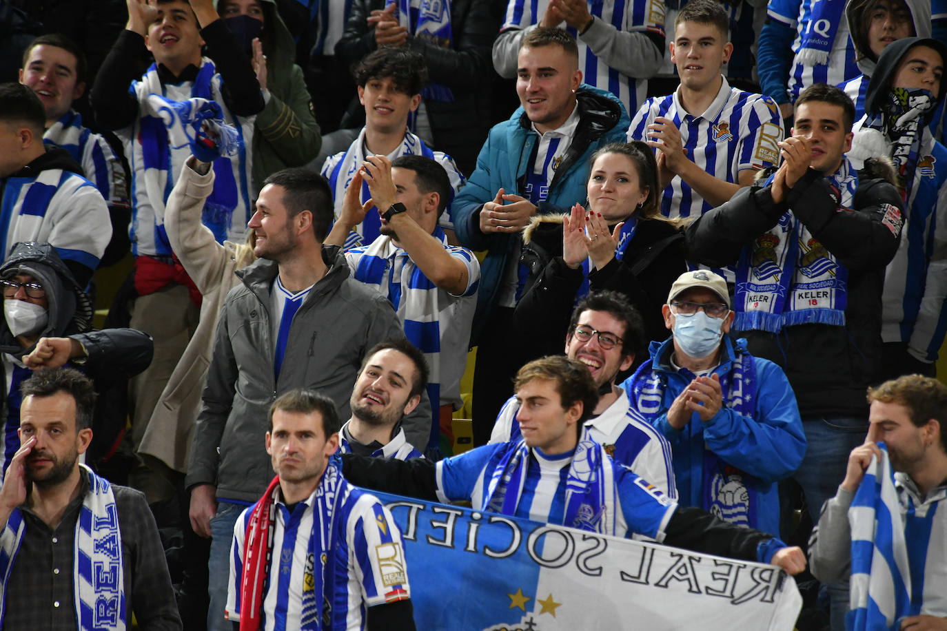 Fotos del partido entre el Mónaco y la Real Sociedad
