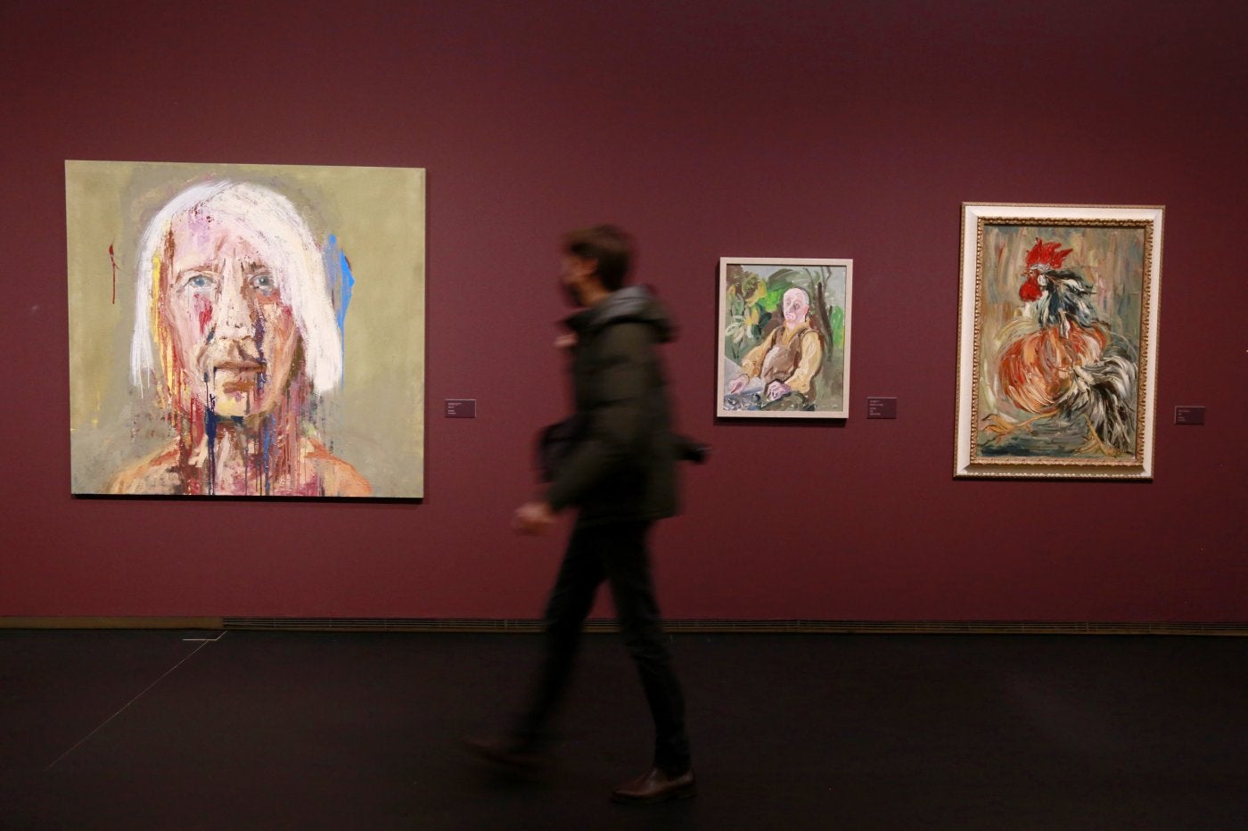 Obras de Barbara Stammel Söcking, Menchu Gal e Irene Laffitte. 